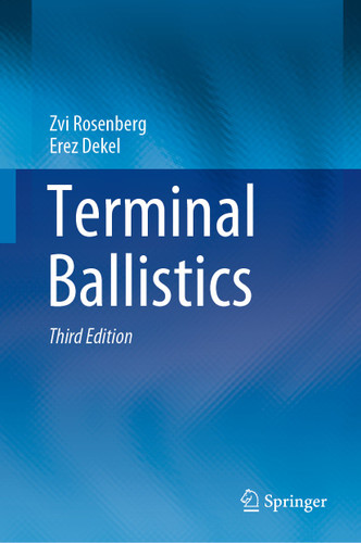 Terminal Ballistics book cover by Zvi Rosenberg, Erez Dekel