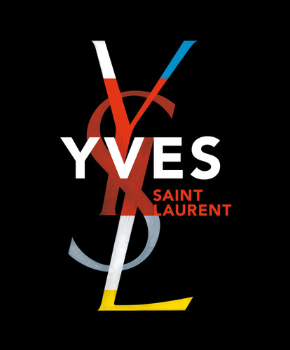 Yves Saint Laurent book cover by Florence Muller, Farid Chenoune