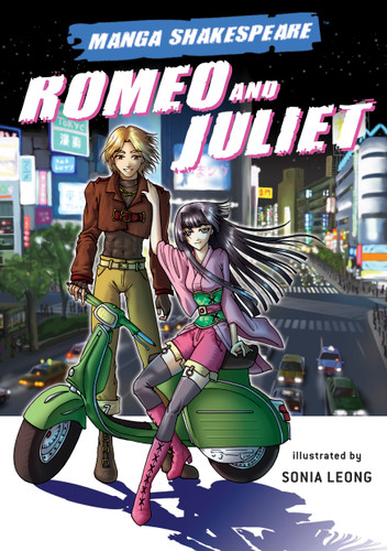 Manga Shakespeare: Romeo and Juliet book cover by William Shakespeare