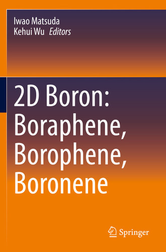 2D Boron: Boraphene, Borophene, Boronene book cover by 