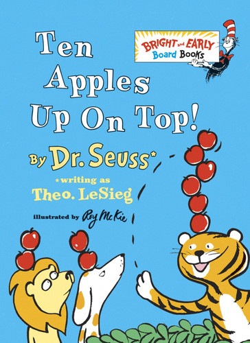 Ten Apples Up On Top! (Bright & Early Board Books) book cover by 