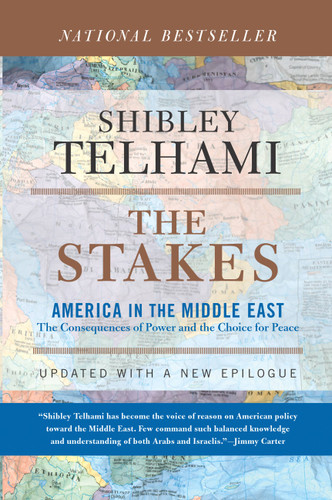 The Stakes: America In The Middle East book cover by Shibley Telhami