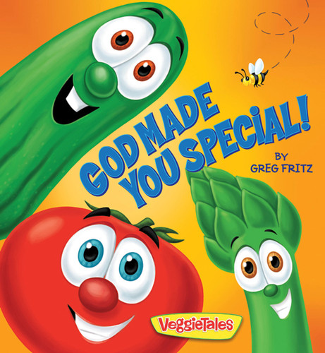 God Made You Special! (VeggieTales) book cover by Greg Fritz