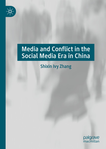 Media and Conflict in the Social Media Era in China book cover by Shixin Ivy Zhang