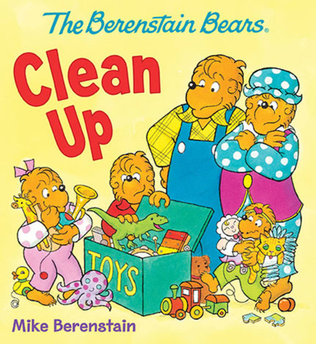 The Berenstain Bears Clean Up (The Berenstain Bears) book cover by Mike Berenstain