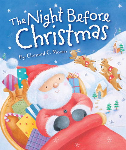 Night Before Christmas book cover by Clement Moore