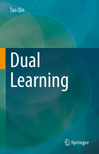Dual Learning book cover by Tao Qin