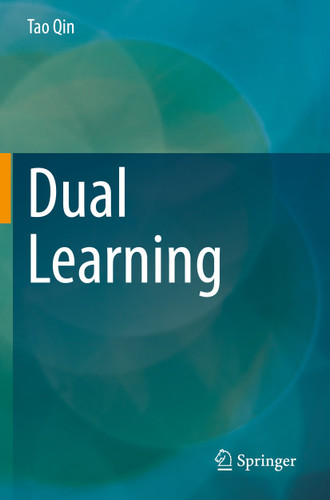 Dual Learning book cover by Tao Qin