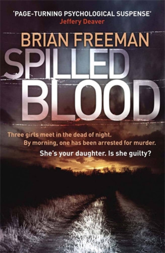 Spilled Blood book cover by Brian Freeman