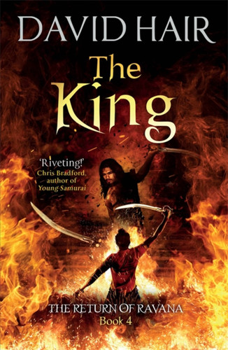 The King: The Return of Ravana Book 4 (The Return of Ravana #4) book cover by David Hair