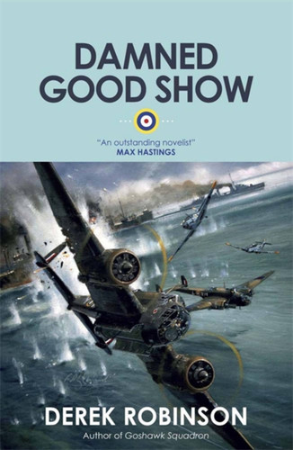 Damned Good Show book cover by Derek Robinson