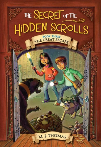 The Secret of the Hidden Scrolls: The Great Escape, Book 3 (The Secret of the Hidden Scrolls #3) book cover by M. J. Thomas
