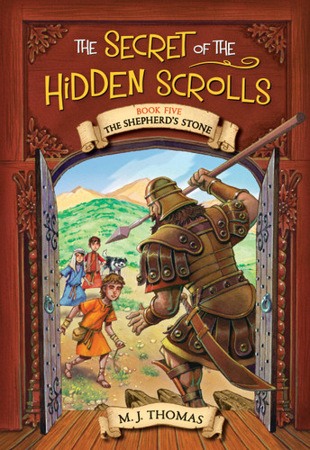 The Secret of the Hidden Scrolls: The Shepherd’s Stone, Book 5 (The Secret of the Hidden Scrolls #5) book cover by M. J. Thomas