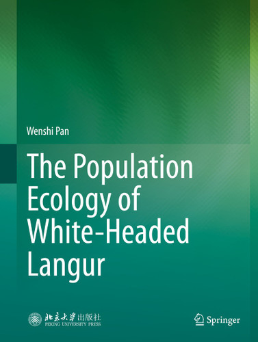 The Population Ecology of White-Headed Langur book cover by Wenshi Pan