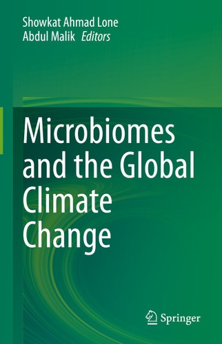Microbiomes and the Global Climate Change book cover by 