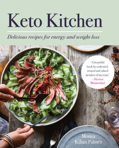 Keto Kitchen: Delicious recipes for energy and weight loss book cover by Monya Kilian Palmer