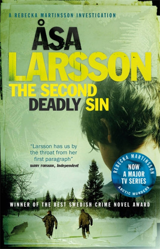 The Second Deadly Sin (The Arctic Murders) book cover by Åsa Larsson