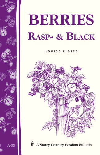 Berries, Rasp- & Black: Storey Country Wisdom Bulletin A-33 (Storey Country Wisdom Bulletin) book cover by Louise Riotte