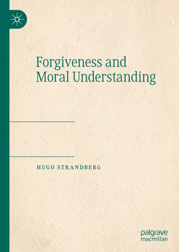 Forgiveness and Moral Understanding book cover by Hugo Strandberg