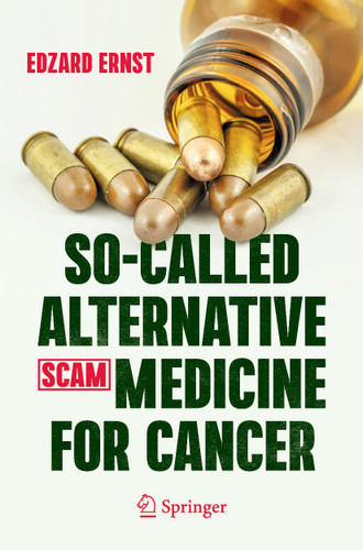 So-Called Alternative Medicine (SCAM) for Cancer book cover by Edzard Ernst