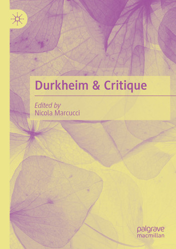 Durkheim & Critique book cover by 