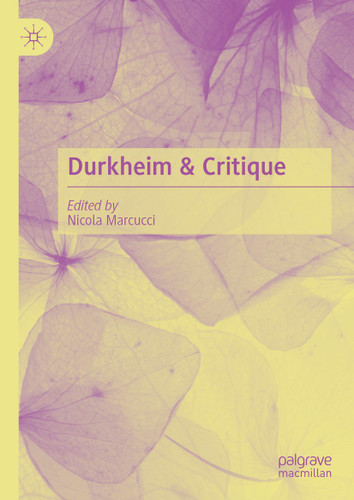 Durkheim & Critique book cover by 