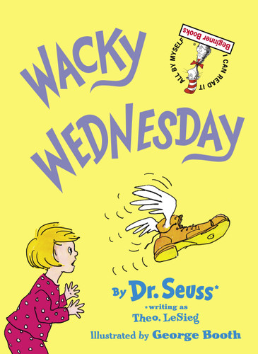 Wacky Wednesday (Beginner Books) book cover by Dr. Seuss