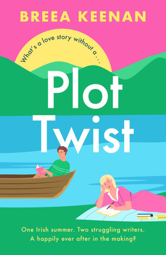 Plot Twist book cover by Breea Keenan