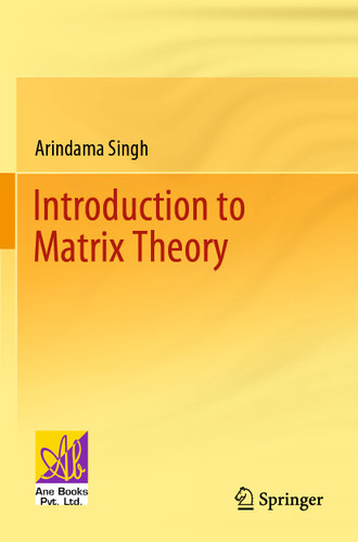 Introduction to Matrix Theory book cover by Arindama Singh