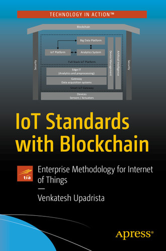 IoT Standards with Blockchain: Enterprise Methodology for Internet of Things book cover by Venkatesh Upadrista