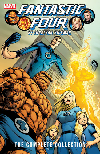 Fantastic Four By Jonathan Hickman: The Complete Collection Vol. 1 book cover by Jonathan Hickman