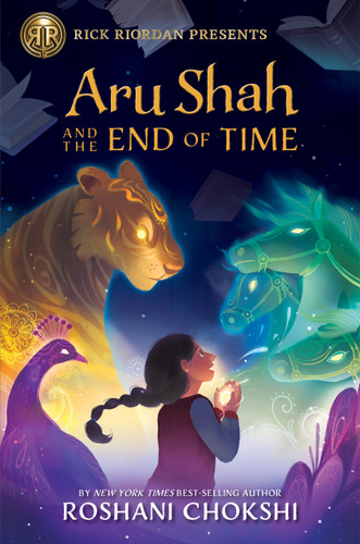 Rick Riordan Presents: Aru Shah and the End of Time-A Pandava Novel, Book 1 (Pandava Series) book cover by Roshani Chokshi