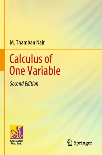 Calculus of One Variable book cover by M. Thamban Nair