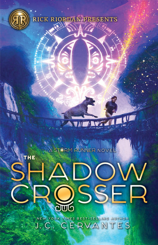 Rick Riordan Presents The Shadow Crosser (A Storm Runner Novel, Book 3) (Storm Runner) book cover by J.C. Cervantes