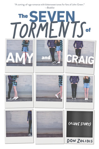 The Seven Torments of Amy and Craig (A Love Story) book cover by Don Zolidis