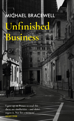 Unfinished Business book cover by Michael Bracewell