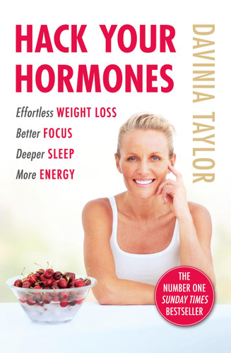 Hack Your Hormones book cover by Davinia Taylor