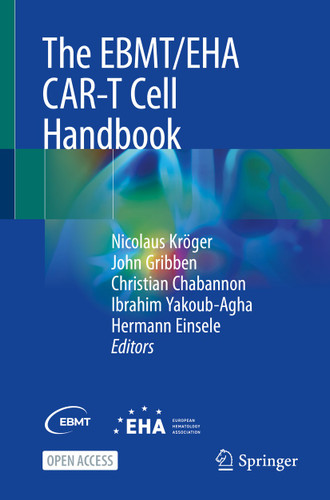 The EBMT/EHA CAR-T Cell Handbook book cover by 