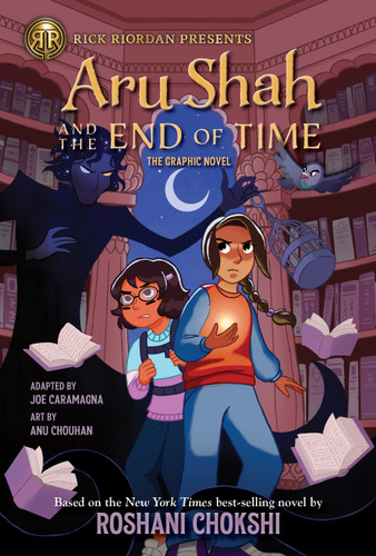 Rick Riordan Presents: Aru Shah and the End of Time-Graphic Novel, The (Pandava Series) book cover by Roshani Chokshi