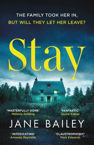Stay book cover by Jane Bailey