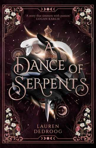 A Dance of Serpents book cover by Lauren Dedroog