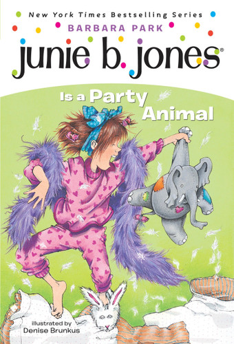 Junie B. Jones #10: Junie B. Jones Is a Party Animal (Junie B. Jones) book cover by Barbara Park