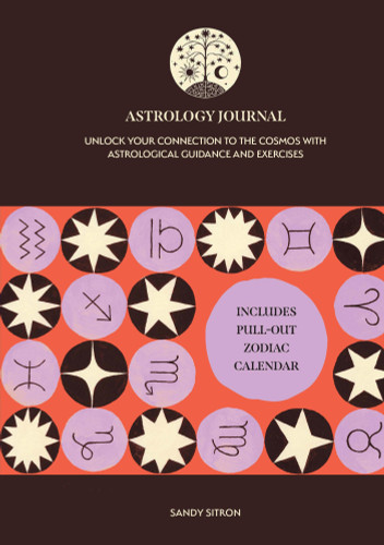 Astrology Journal book cover by Sandy Sitron, Celia Jacobs