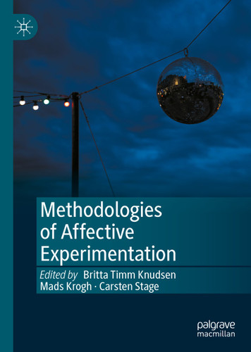 Methodologies of Affective Experimentation [9783030962715]