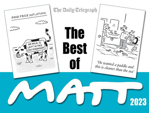 The Best of Matt 2023 book cover by Matt Pritchett