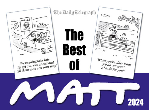 The Best of Matt 2024 book cover by Matt Pritchett