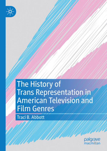 The History of Trans Representation in American Television and Film Genres book cover by Traci B. Abbott