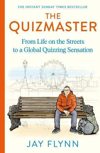 The Quizmaster: The Instant Sunday Times Bestseller book cover by Jay Flynn