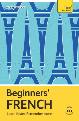 Beginners’ French book cover by Catrine Carpenter