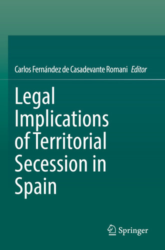 Legal Implications of Territorial Secession in Spain book cover by 
